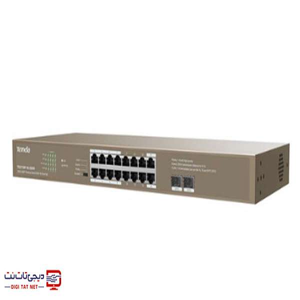 سوئیچ شبکه 16 پورت تندا مدل TEG1118P-16-250W